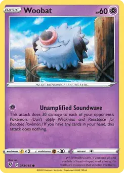 Woobat Vivid Voltage