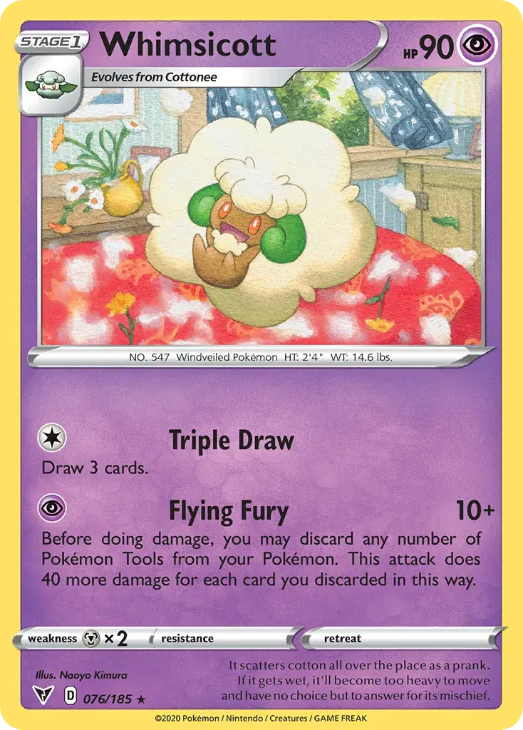 Whimsicott Vivid Voltage 76