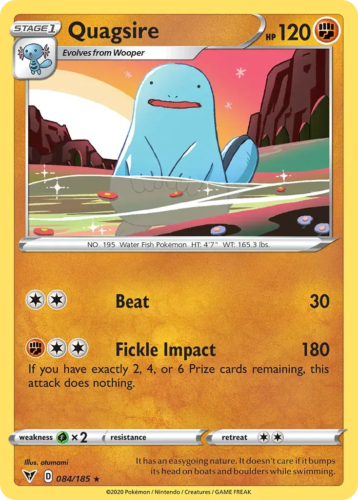 Quagsire Vivid Voltage 84