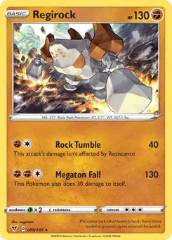 Regirock Vivid Voltage