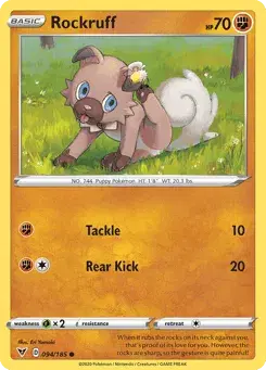 Rockruff Vivid Voltage