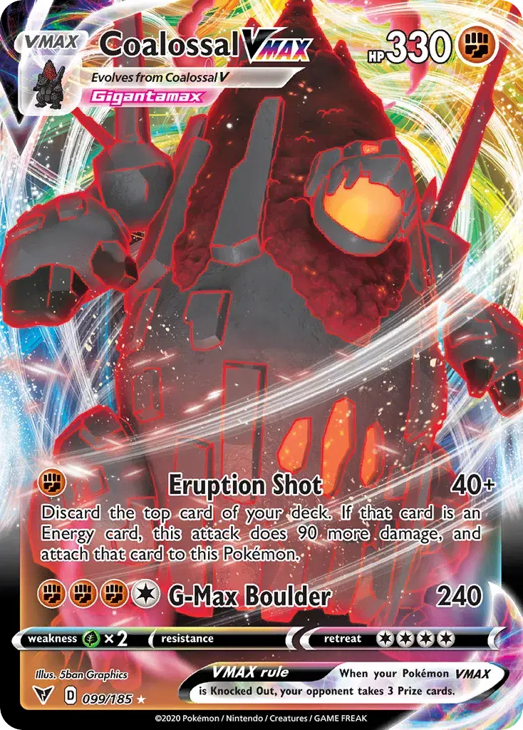 Coalossal VMAX Vivid Voltage 99