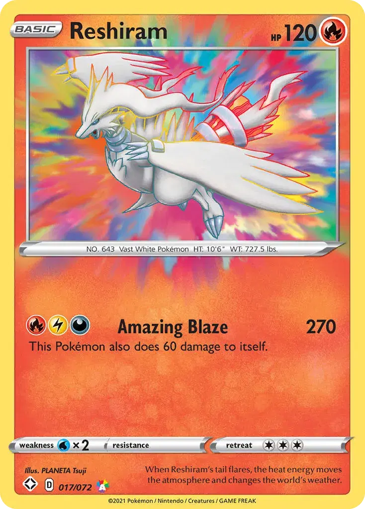 Reshiram Shining Fates 17