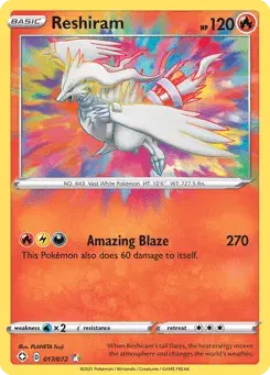 Reshiram Shining Fates