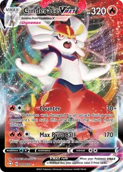 Cinderace VMAX Shining Fates