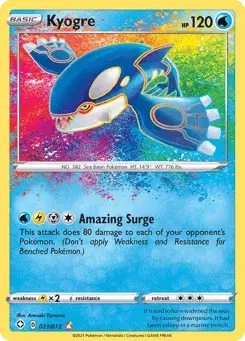 Kyogre Shining Fates