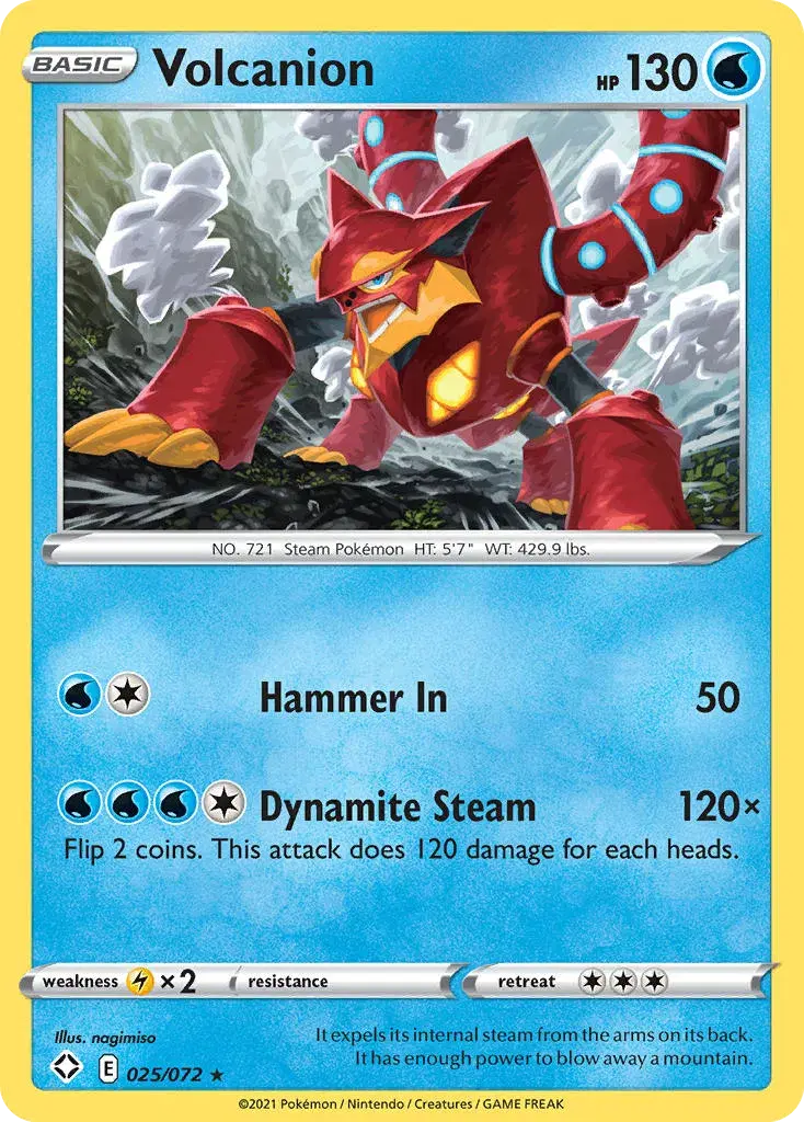 Volcanion Shining Fates 25
