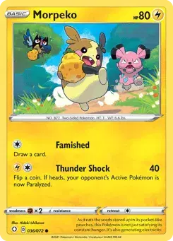 Morpeko Shining Fates