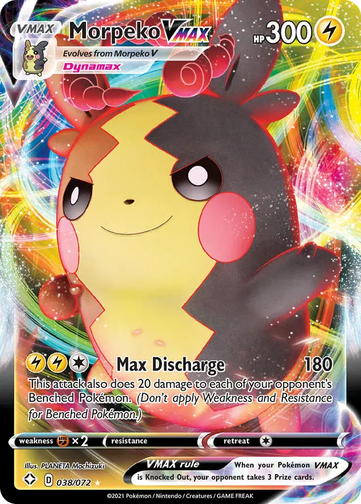 Morpeko VMAX Shining Fates 38