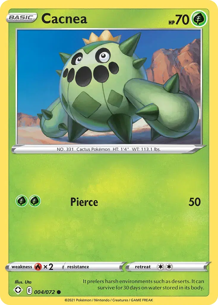 Cacnea Shining Fates 4