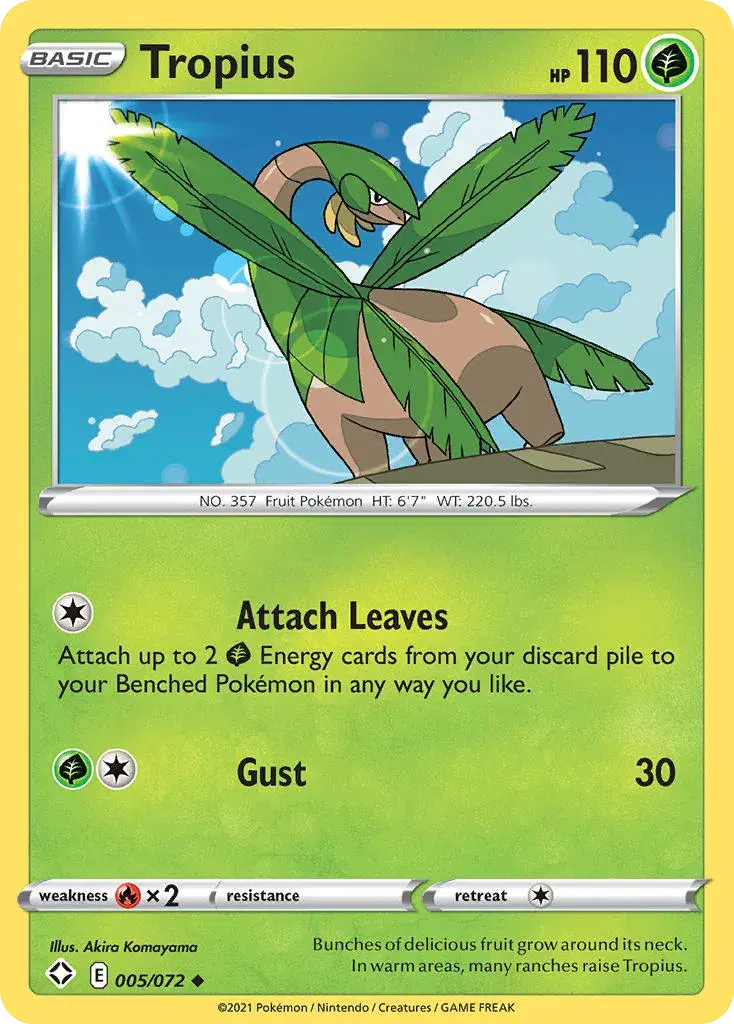 Tropius Shining Fates 5