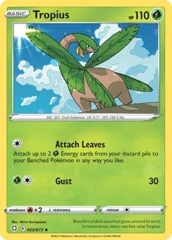 Tropius Shining Fates