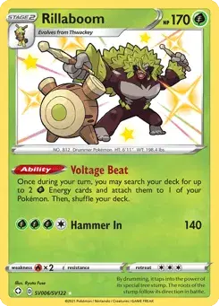 Rillaboom Shining Fates Shiny Vault