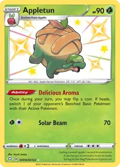 Appletun Shining Fates Shiny Vault