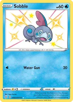 Sobble Shining Fates Shiny Vault