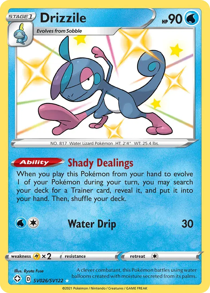 Drizzile Shining Fates Shiny Vault SV026