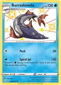 Barraskewda Shining Fates Shiny Vault