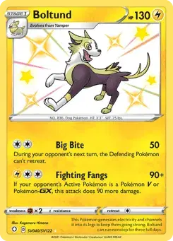 Boltund Shining Fates Shiny Vault