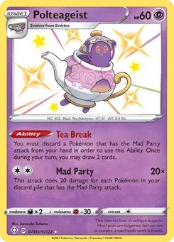 Polteageist Shining Fates Shiny Vault