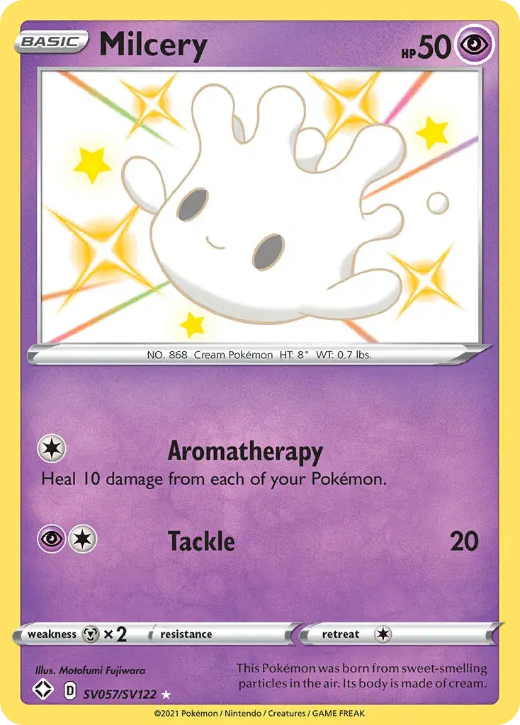 Milcery Shining Fates Shiny Vault SV057