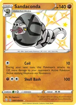 Sandaconda Shining Fates Shiny Vault