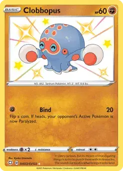 Clobbopus Shining Fates Shiny Vault
