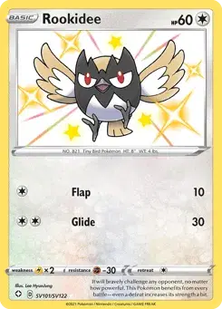 Rookidee Shining Fates Shiny Vault