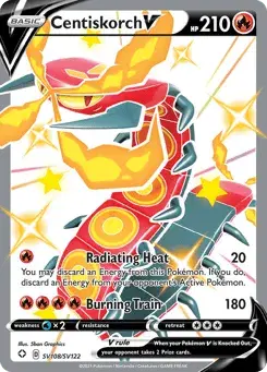 Centiskorch V Shining Fates Shiny Vault