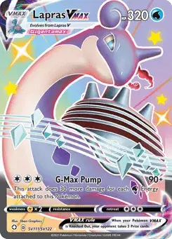 Lapras VMAX Shining Fates Shiny Vault