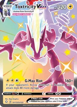 Toxtricity VMAX Shining Fates Shiny Vault