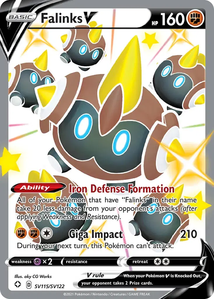 Falinks V Shining Fates Shiny Vault SV115