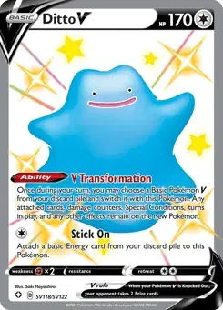 Ditto V Shining Fates Shiny Vault