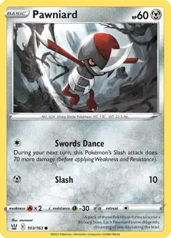 Pawniard Battle Styles