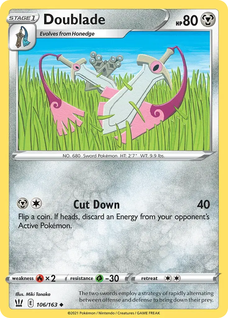 Doublade Battle Styles 106