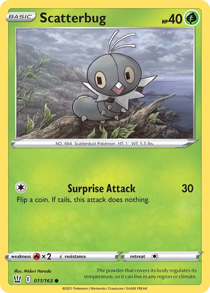 Scatterbug Battle Styles 11