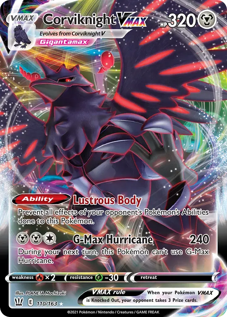 Corviknight VMAX Battle Styles 110