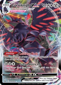 Corviknight VMAX Battle Styles