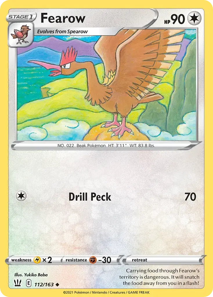 Fearow Battle Styles 112