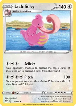 Lickilicky Battle Styles