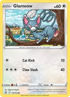 Glameow Battle Styles