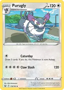 Purugly Battle Styles