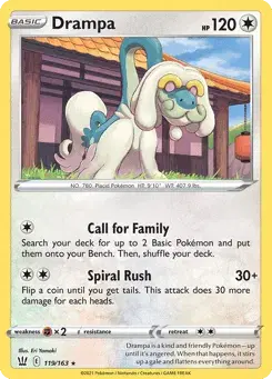 Drampa Battle Styles