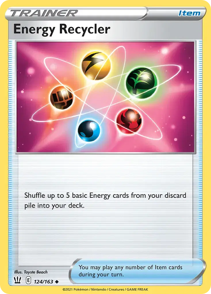 Energy Recycler Battle Styles 124