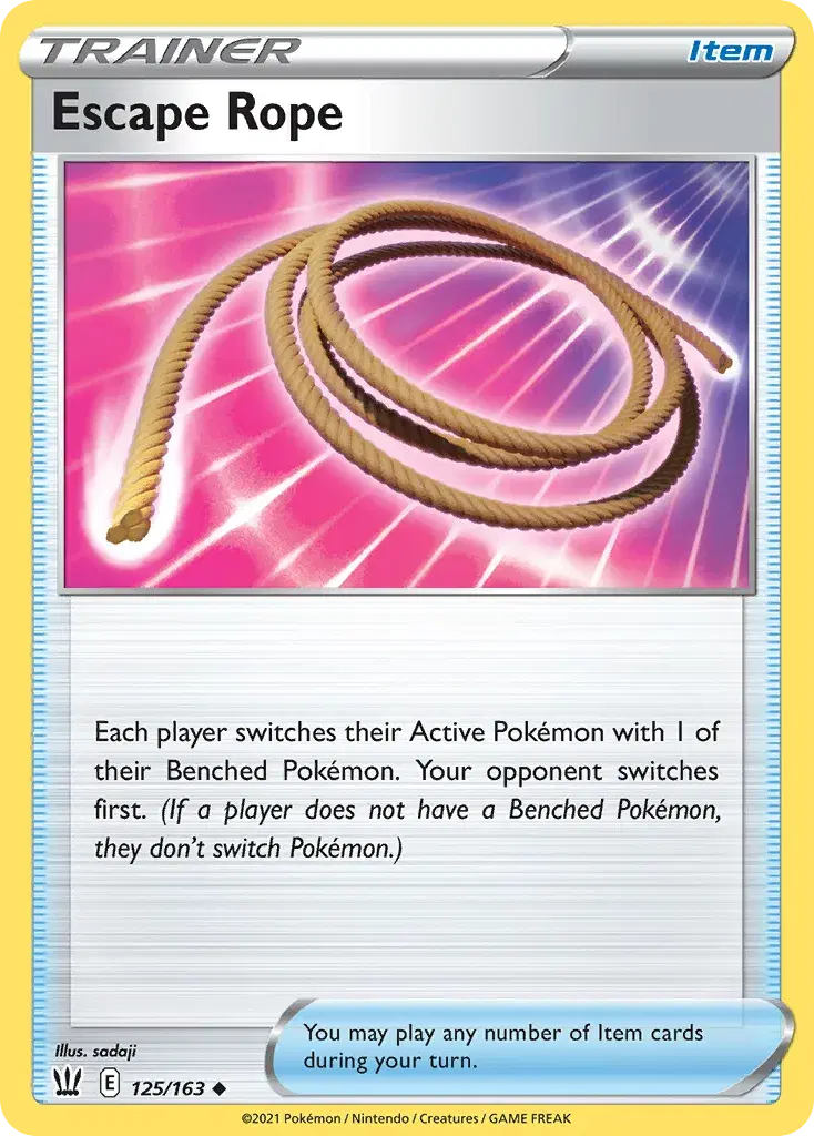 Escape Rope Battle Styles 125