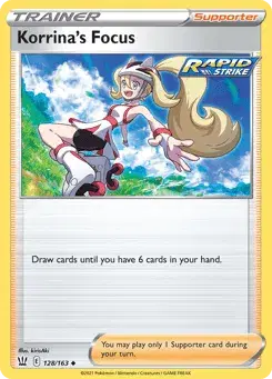 Korrina's Focus Battle Styles
