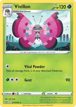 Vivillon Battle Styles