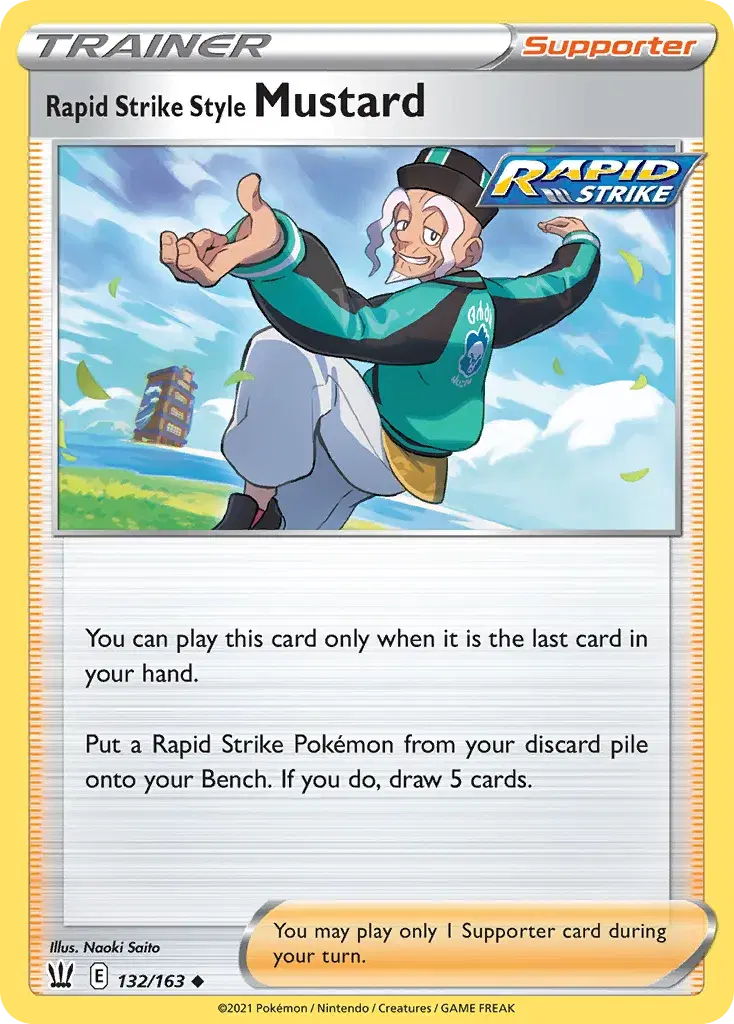 Rapid Strike Style Mustard Battle Styles 132