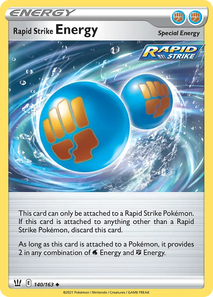 Rapid Strike Energy Battle Styles 140