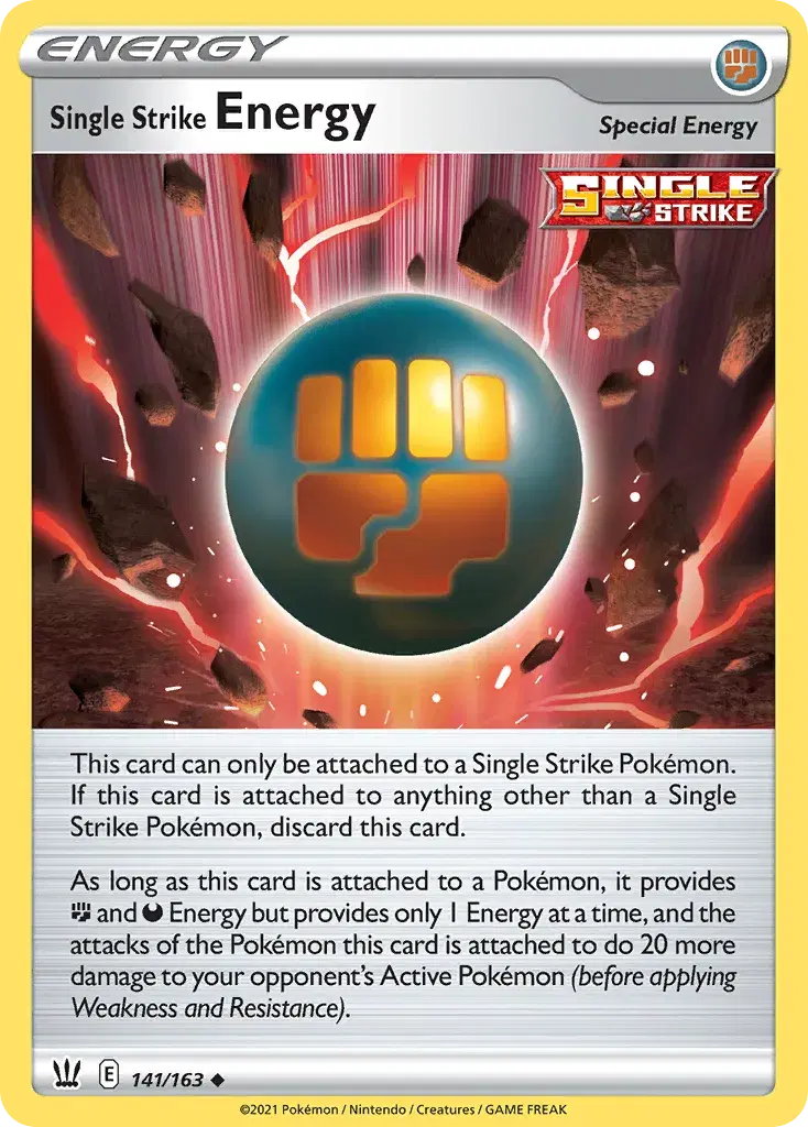 Single Strike Energy Battle Styles 141