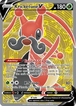 Kricketune V Battle Styles